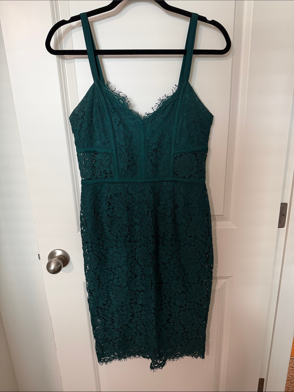 Express Lace Midi Dress